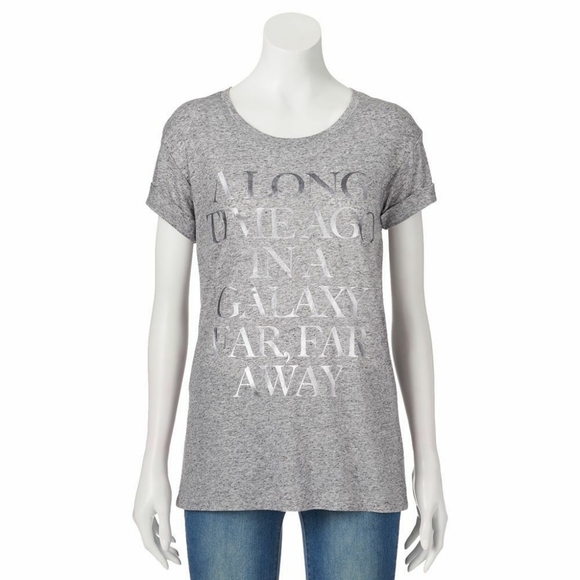 Mighty Fine | Star Wars Printed Text Graphic Tee - Picture 6 of 6